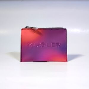 NEW Mugler Rainbow Dye Small Pouch Zip Top